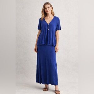 Vintage Rabbit Design Dress 2 piece